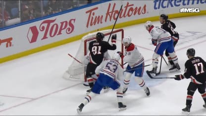 MTL@BUF: Doan scores PPG against Jacob Fowler