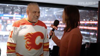 Flames Dads Trip - Sam Kadri