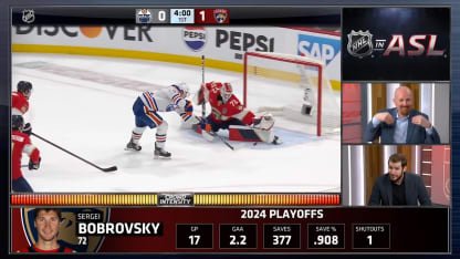 Bobrovsky's point-blank save