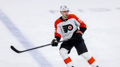 Rasmus Ristolainen #55 of the Philadelphia Flyers skates during first period action against the Winnipeg Jets at Canada Life Centre on March 01, 2025 in Winnipeg, Manitoba, Canada. (Photo by Jonathan Kozub/NHLI via Getty Images)