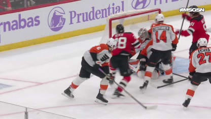 PHI@NJD: Meier scores PPG against Dan Vladar