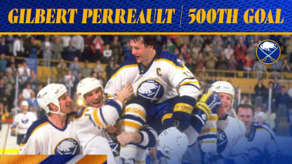 Gilbert Perreault | 500th Goal