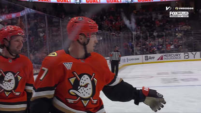 Vatrano with ENG vs. Islanders