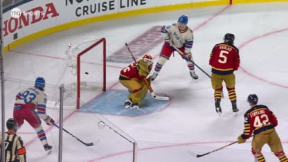 NYR@FLA: Panarin scores PPG against Sergei Bobrovsky