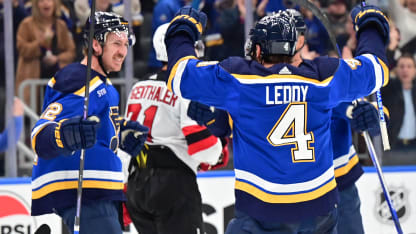 Blues win over NJD