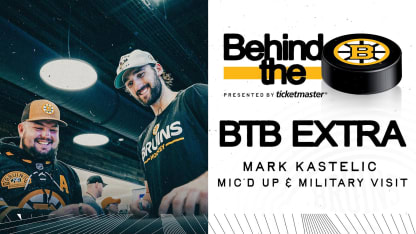 Behind the B Extra: Kastelic Mic & Military Visit