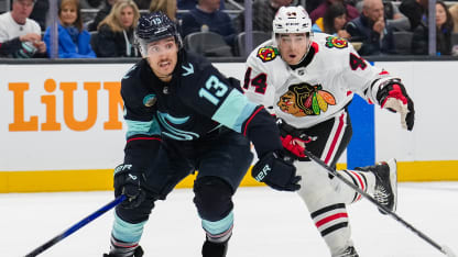 Chicago Blackhawks Seattle Kraken game recap November 14