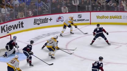 NSH@COL: Forsberg scores PPG against Mackenzie Blackwood