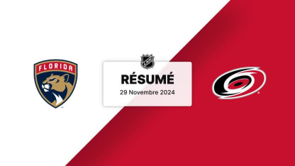 FLA vs CAR | Résumé 29/11/24