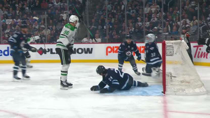 DAL@WPG: Rantanen scores goal against Connor Hellebuyck