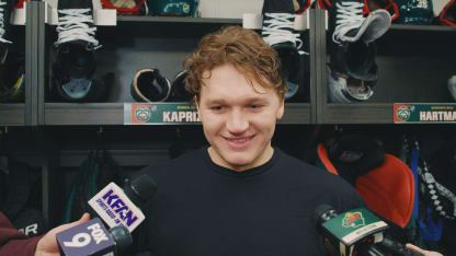 Kaprizov Postgame vs. Montreal 2/2