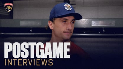 FLA at PIT: Reinhardt (Postgame)