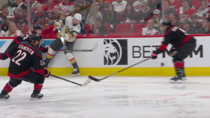 VGK@CAR: Bussi with a great save against Brett Howden