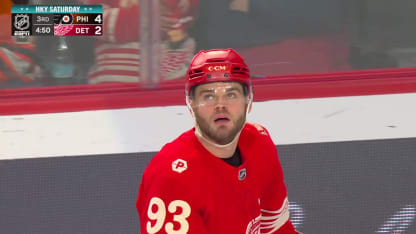 DeBrincat finishes Kane's feed