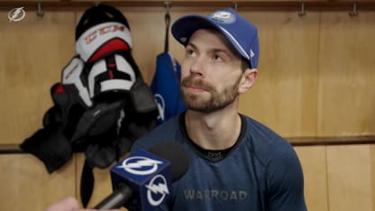 Oliver Bjorkstrand | Pregame vs San Jose Sharks