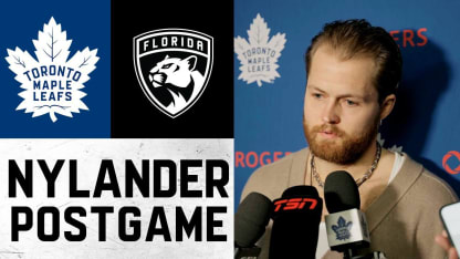 William Nylander | Post Game at Florida Panthers | February 26, 2026