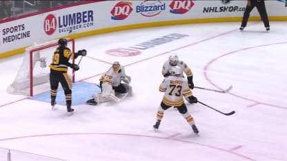 BOS@PIT: Mantha scores goal against Joonas Korpisalo