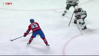 MIN@MTL: Hutson scores goal against Jesper Wallstedt