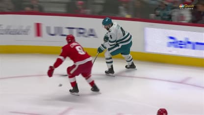 SJS@DET: Graf scores goal against John Gibson