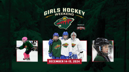 MINNESOTA WILD TO HOST GIRLS’ HOCKEY WEEKEND DEC. 14-15 2024