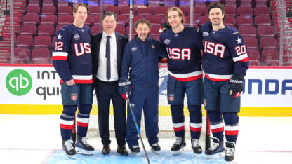 Guy Gaudreau at USA practice