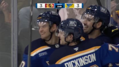 Blues 4, Blackhawks 3 (OT)