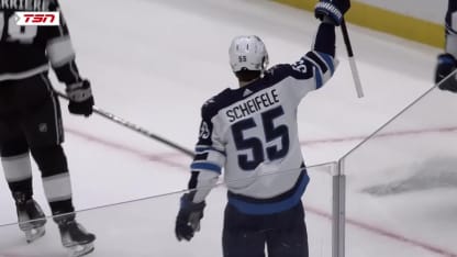 Scheifele scores with backhand