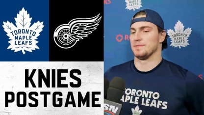 Matthew Knies | Post Game at Detroit Red Wings