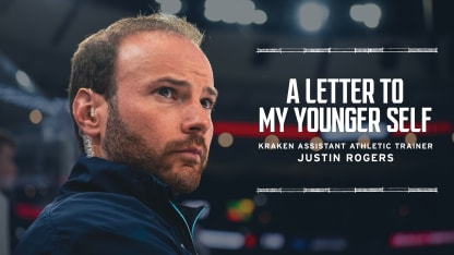 Seattle Kraken Assistant Athletic Trainer A Letter To My Younger Self Justin Rogers