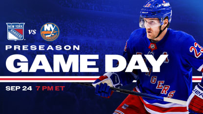 Pregame Notes: Rangers vs. Islanders | 09.24.24