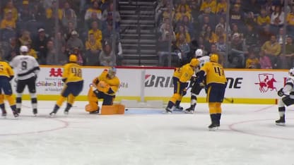 LAK@NSH: Kempe scores goal against Juuse Saros