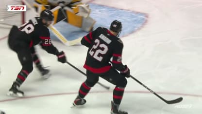 PIT@OTT: Giroux marque un but contre Arturs Silovs