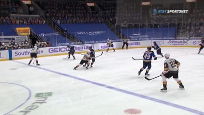 Hague scores from blue line