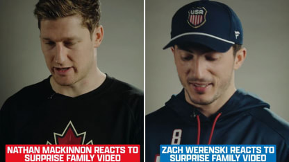 MacKinnon et Werenski émus par le message d'appui de leurs proches