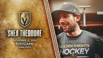 Shea Theodore Postgame 11/13