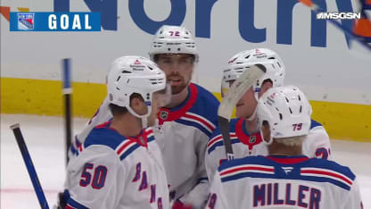 NYR@NYI: Fox scores goal against Semyon Varlamov