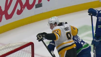 PIT@VAN: Kindel scores goal against Kevin Lankinen