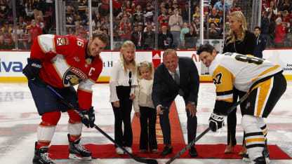 Hornqvist puck drop