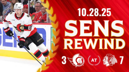 Sens Rewind: Senators Fall to Blackhawks
