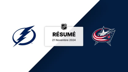 TBL vs CBJ | Résumé 21/11/24