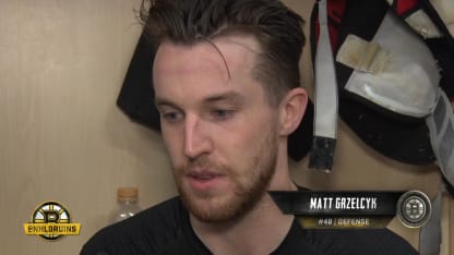 Bruins 1-on-1: Matt Grzelcyk