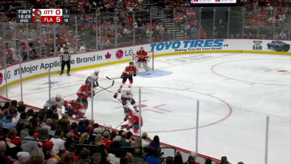 OTT@FLA: Batherson scores goal against Daniil Tarasov