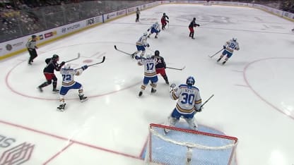 Charlie Coyle with a Goal vs. St. Louis Blues