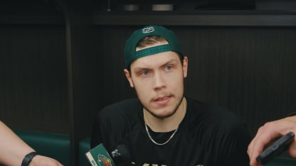 Wallstedt Postgame vs. Philadelphia 3/12