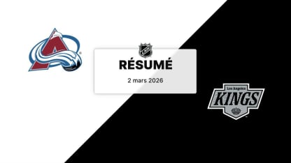 COL vs LAK | Résumé | 02/03/2026