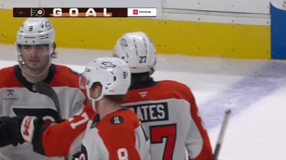 PHI@SJS: Cates scores empty-net goal