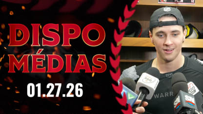 Shane Pinto dispo médias