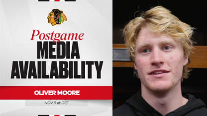 Moore on First NHL Goal