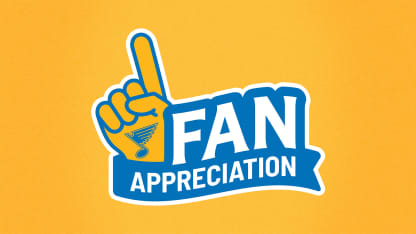 Blues celebrate Fan Appreciation Week from April 6-16