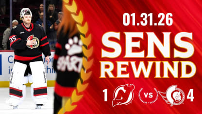 Sens Rewind: Ullmark Guides Sens in Emotional Return